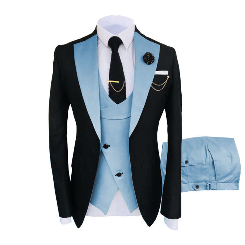 Z1Best Man New Suit Three-piece Suit Men's Business Suit