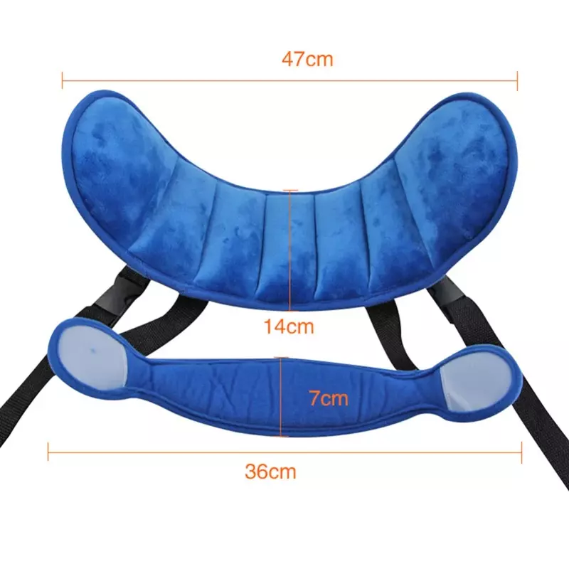 Cuscino per dormire fisso per la testa del bambino cuscino per sedile regolabile per bambini supporto per la protezione del collo cuscino per poggiatesta cuscino da viaggio per bambini