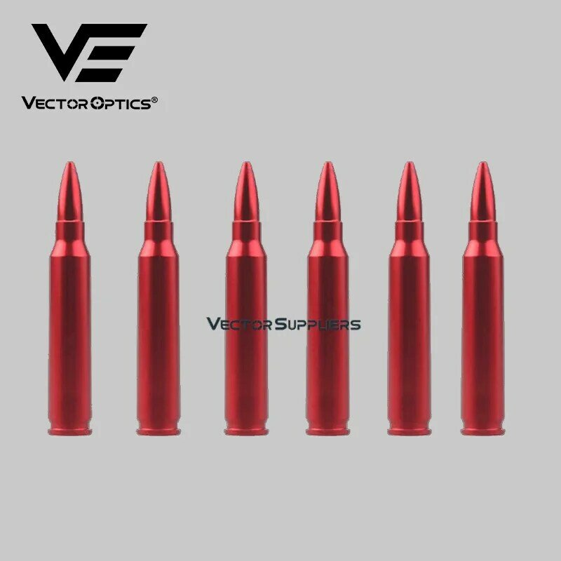 Vector Optics 223 Rem Snap Caps Bore Sighter Metal for 223 Rem Training Caliber Tactical Cartridge Snap Cap