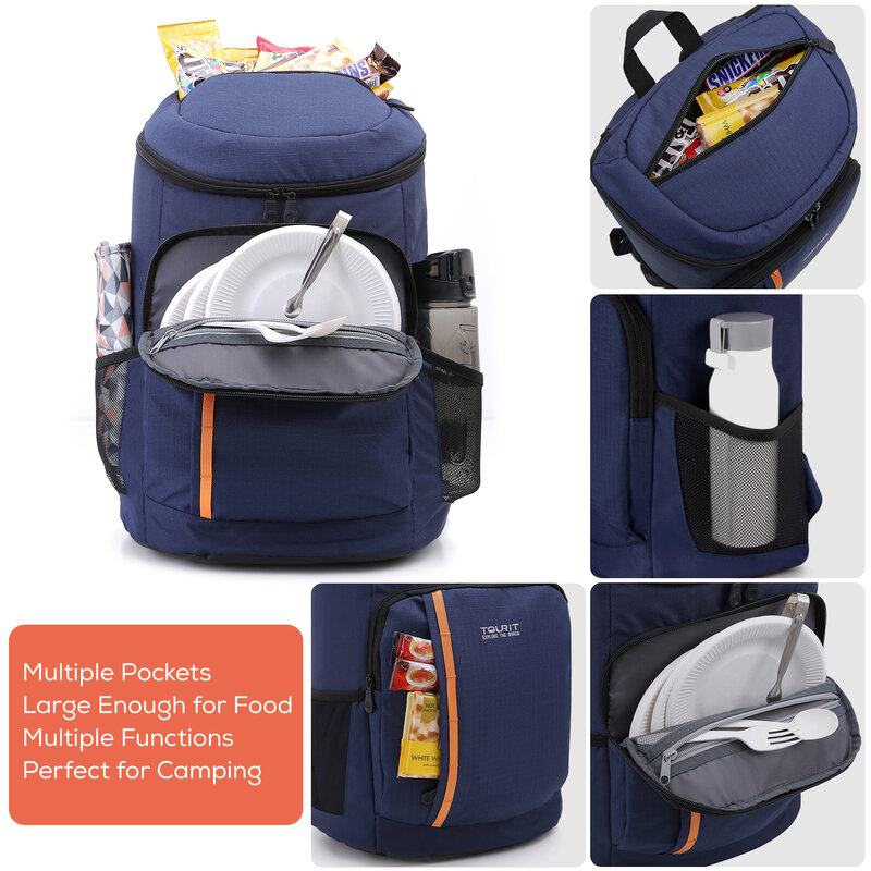 30 liter Thermal Backpack TOURIT Beer Cooler bag Waterproof Insulated Bag Travel Beach Leak-proof Food Storage lunch Bag