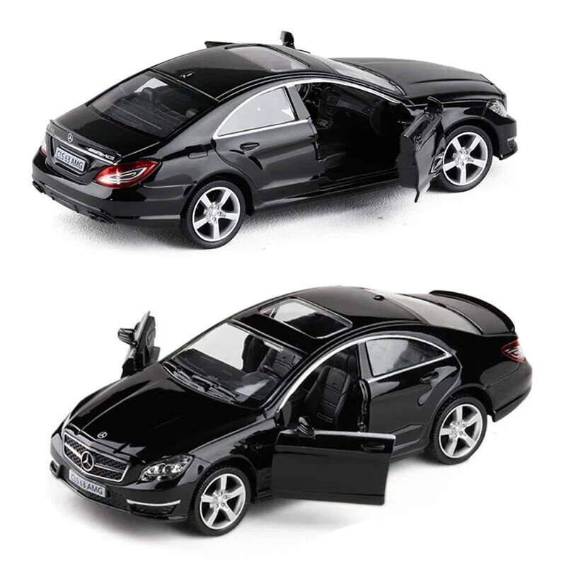 1:36 Mercedes Benz CLS C63 S600 AMG High Simulation Diecast Model Cars Luxury Alloy Vehicle Model Car Collection Toy For Kid