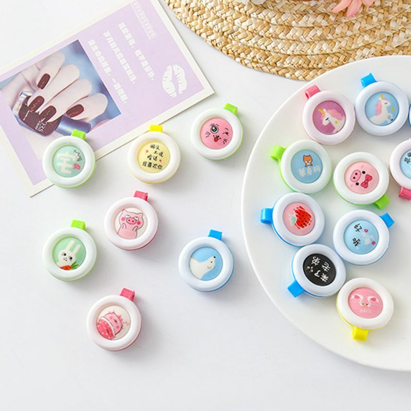 Buckle Baby Buttons Schädlingsbekämpfungsgeräte Sichere Sommerabwehrmittel