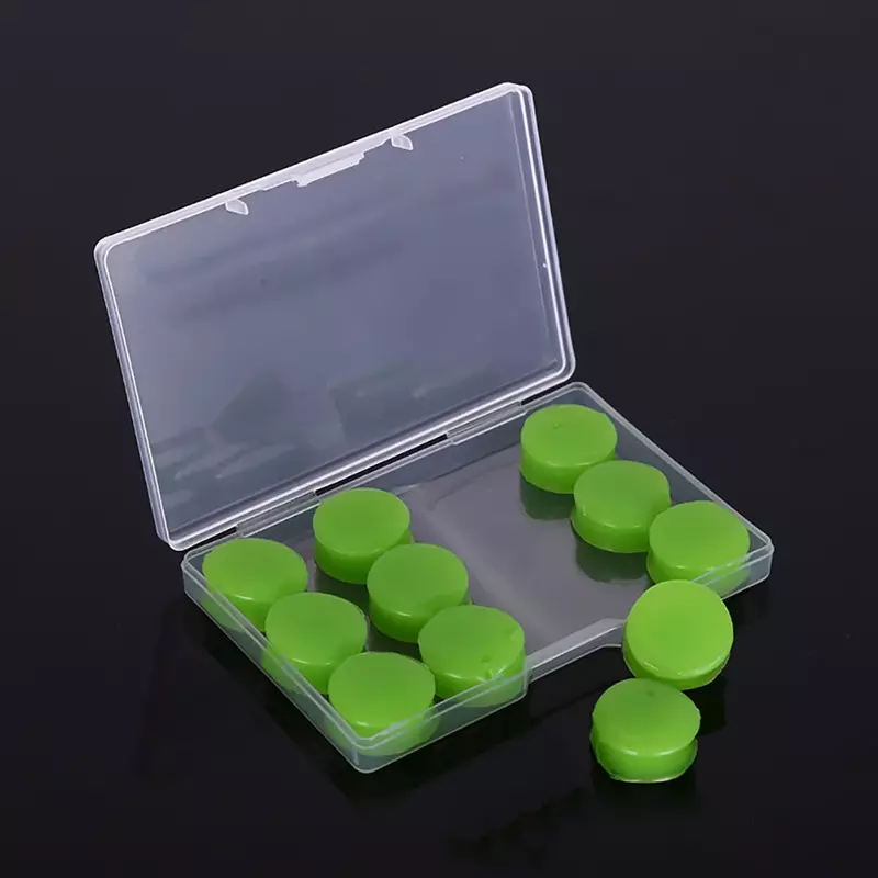 12Pcs Silicone Ear Plug Sound Insulation Ear Protection Earplugs Anti-Noise Sleeping Plugs for Travel Rest Quiet Noise Reduction