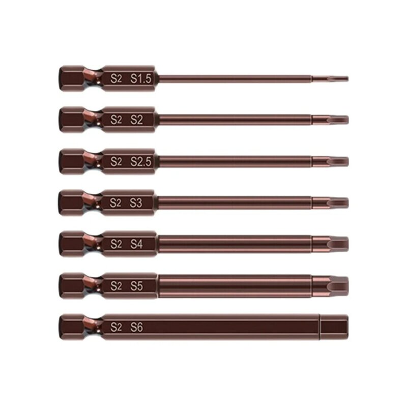 Complete Set Electric Drills Alloy Steel Durable Crafted From High Quality Extended Lifespan Hex Shank Compatibility