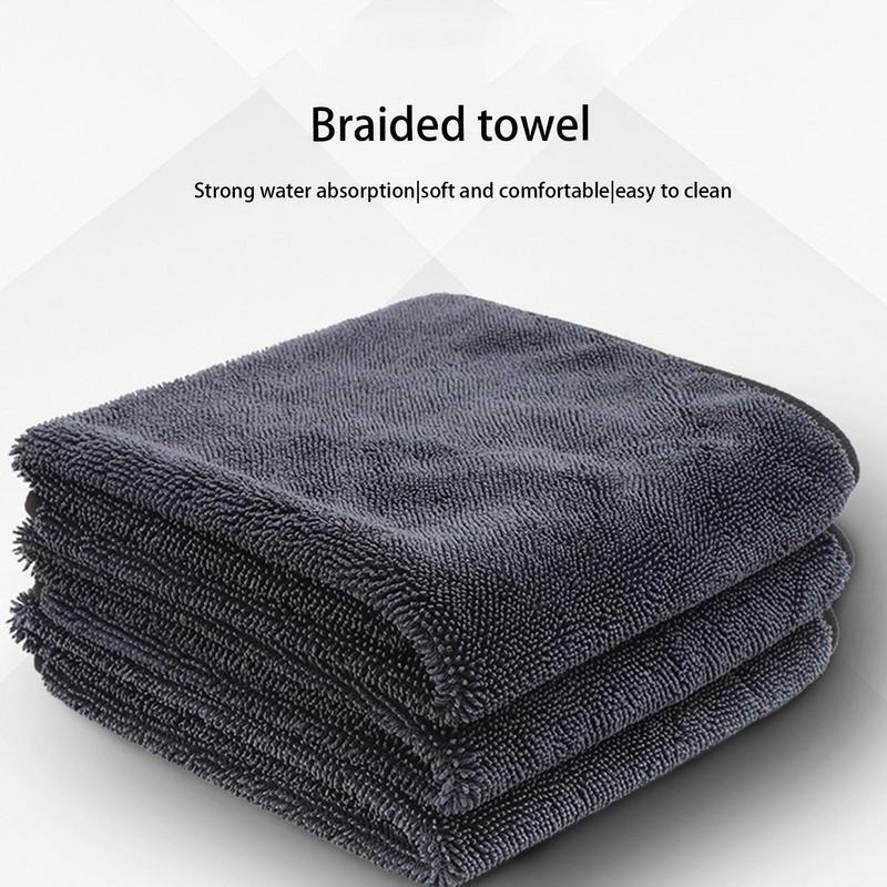 Microfiber Car Wash Towel Auto Cleaning Rags Scratch Free Car Washing Towels Microfiber Car Drying Detailing Home Cleaning Towel