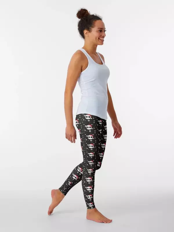 Xmasjack-Legging de sport push up pour femme, pantalon de gym