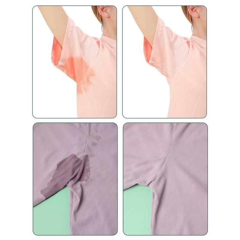 20Pcs Underarm Sweat Pads Non-woven Breathable Ultra-thin Armpit Sweat Pads Non Visible For Men Women Underarm Sweat Pad Sticker