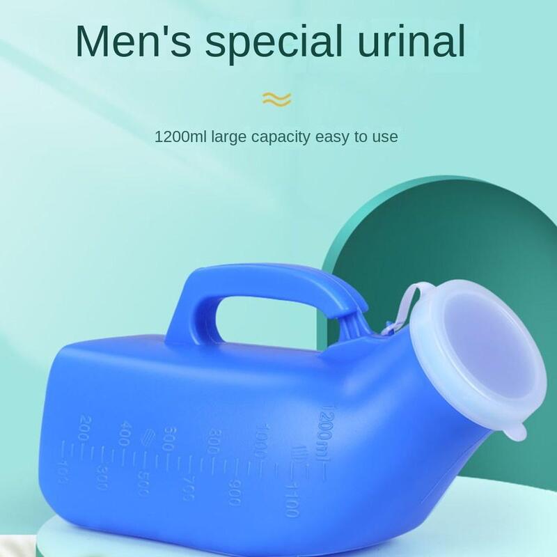 Toilet malam Urinal seluler kapasitas besar, Penyimpanan Urinal praktis untuk orang tua untuk pria dan dewasa, traveling Camp