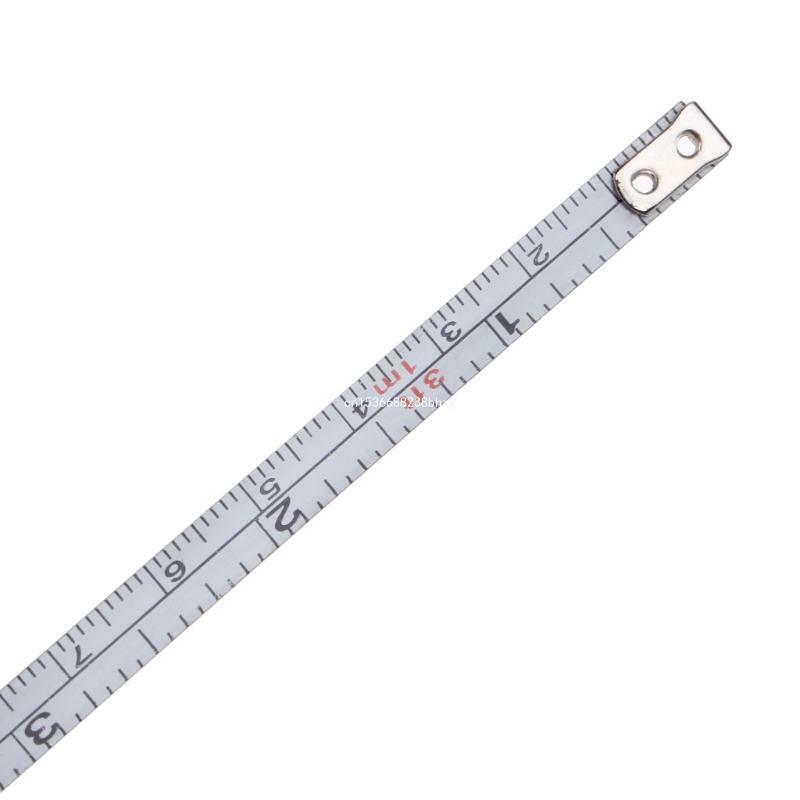 Einziehbares Lineal, Maßband für Schlüsselanhänger, Mini-Taschenformat, metrisch, 1 m. Dropship