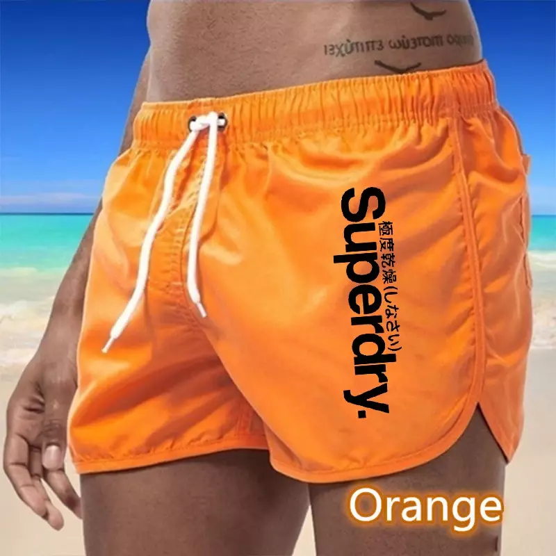 Pantaloni da spiaggia casual da uomo estivi 2024 pantaloncini multicolori stampati alla moda in stile hawaiano per pantaloncini casual quotidiani