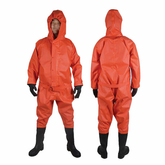 Safe Operation Sealed Safety Suit Chemical safety suit