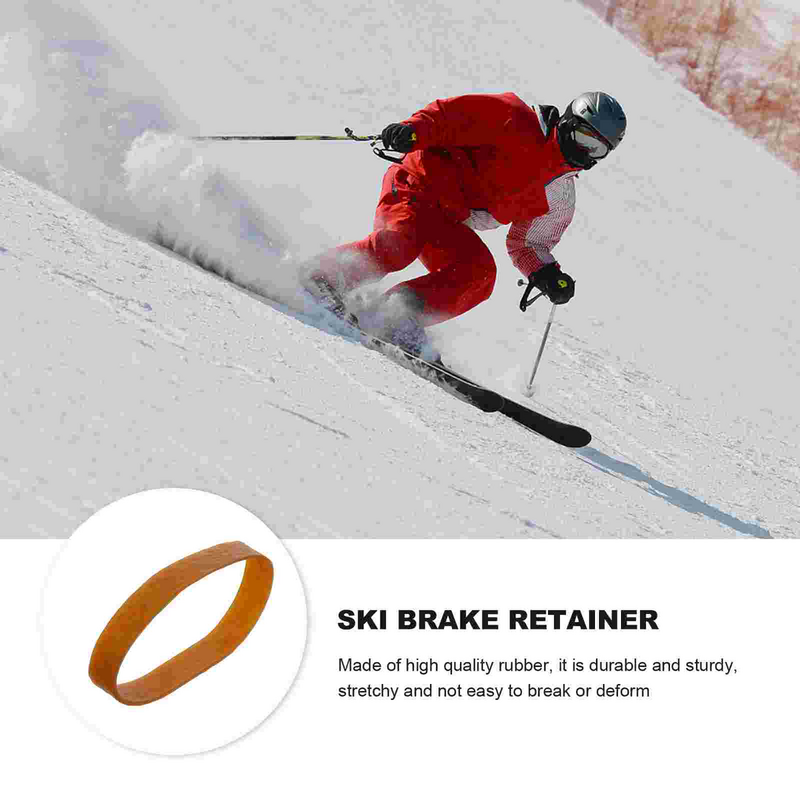 506 Optics Bande de caoutchouc Fournitures de ski Retenue de frein extérieur Bandes de retenue