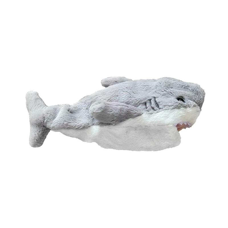 Плюшевый карандаш в форме акулы, искусственная кожа, милая мягкая сумка в форме животного для офиса, дома, подарок