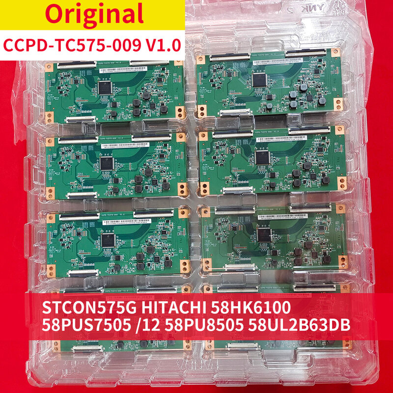 Placa lógica CCPD-TC575 009 V1.0 com cabo para TV 58 ", Toshiba, JVC, STCON675G87011350X1625483, PHI1IPS, 58PUS7805, 12 FZ2A, CCPD-TC575