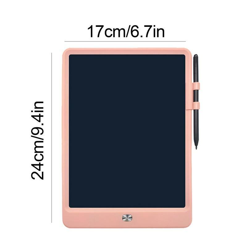 LCD Writing Tablet For Kids 10inch Colorful Electronic Board Drawing Pad Reusable Drawing Board Activity Learning Toys For