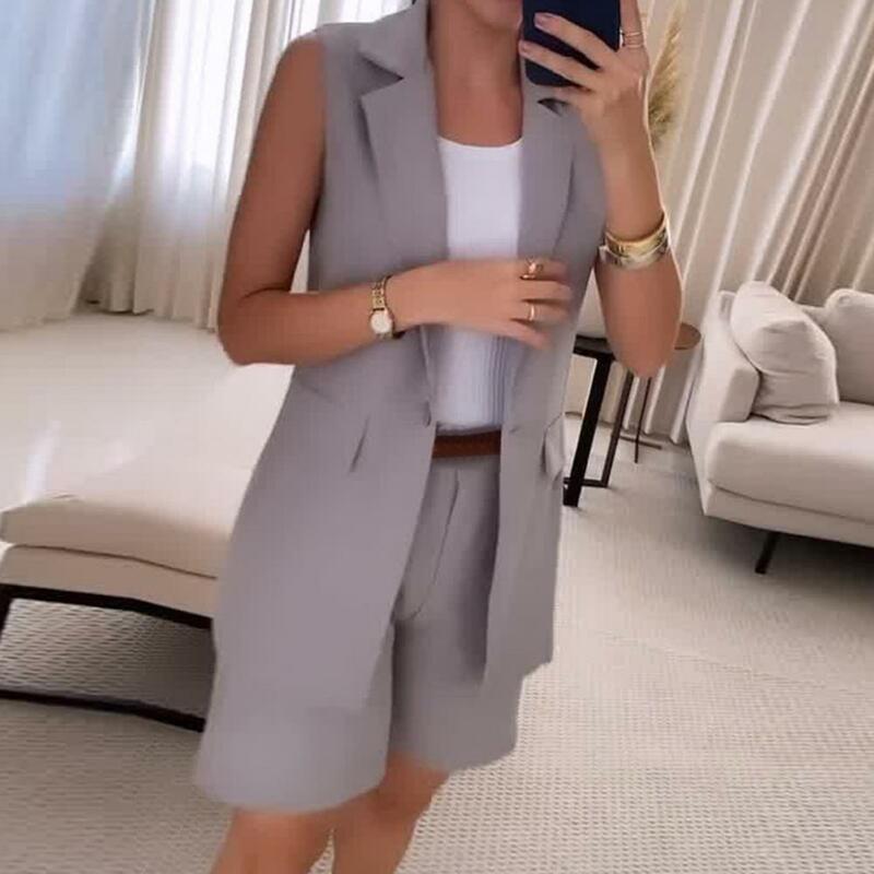 Frauen zweiteiligen Anzug elegante Frauen Business-Anzug mit Weste hohe Taille Hosen formelle Büro kleidung für profession elle