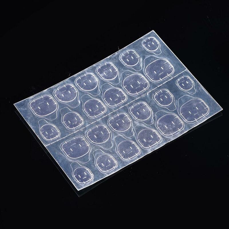 Double Sided Stickers Jelly Transparent Nail Glue False Nail Reusable Adhesive False DIY Nails Tools Double Sided Stickers Jelly