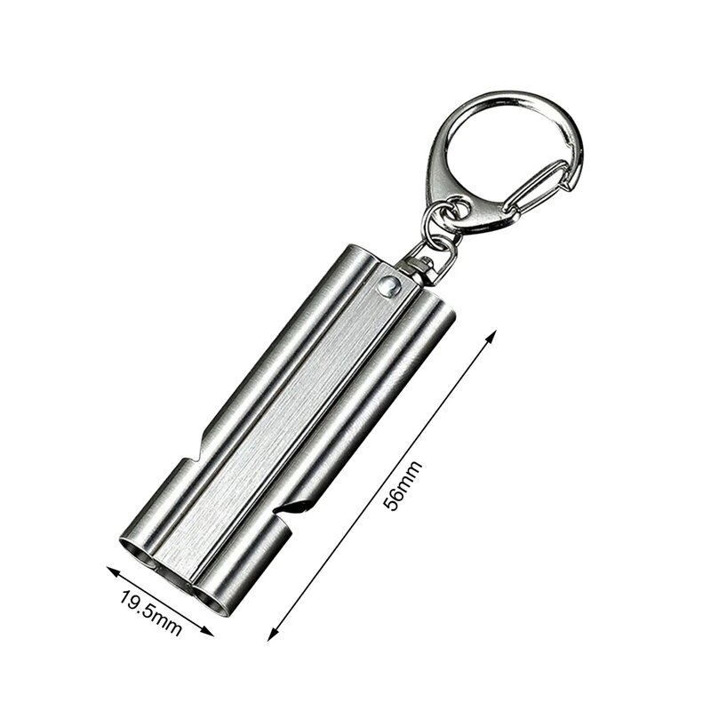Lifeguard Safety Whistle Compact High Decibel Coaches Whistle Emergency Whistle for Camping Traveling Outdoor Climbing Boating