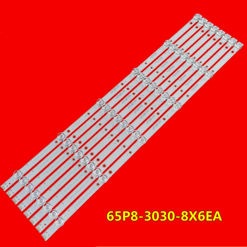 شريط إضاءة خلفية تلفاز ليد ، 65P8 ، 65T680 ، 65T6M ، 65U59 ، 65 p8-3030-8x6EA