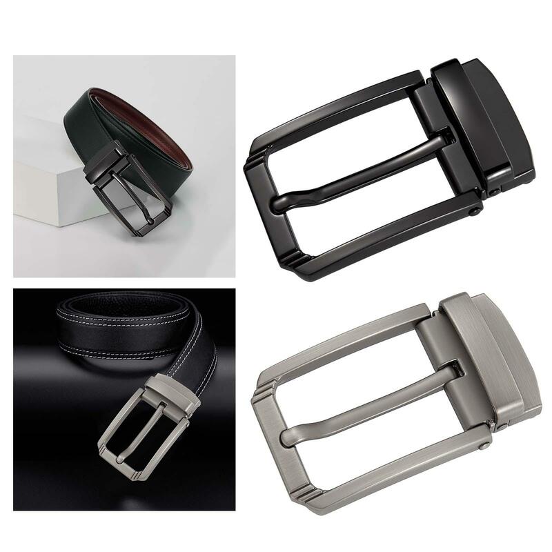 Hebilla de cinturón de Pin para correa de cuero, accesorios de cinturón de moda, hebilla de cinturón de Metal
