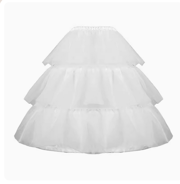 Lolita falda de soporte de espina de pescado violento, gasa suave, ajustable, esponjosa, debajo de la falda, vestido de novia