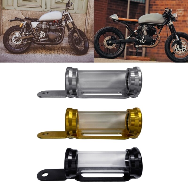 Soporte de tubo de disco de Metal para motocicletas, soporte de etiqueta de registro, tubo de colocación de papel de cilindro de Scooter, impermeable, Universal