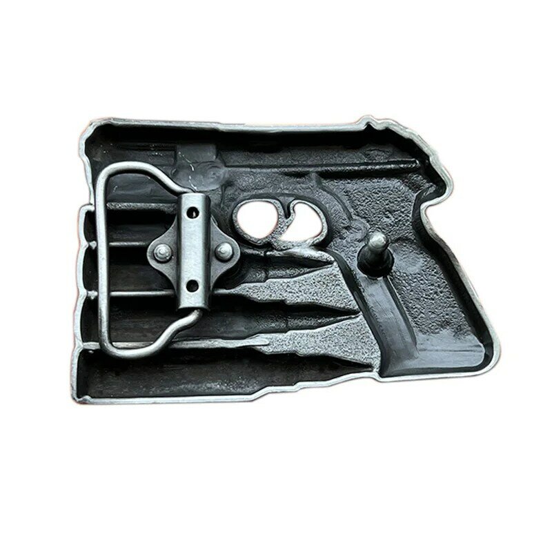 Bullet pistol belt buckle Western style European American