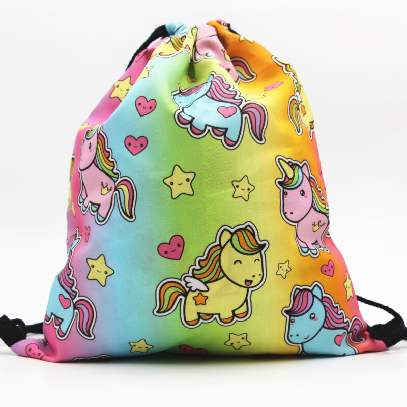 Детский рюкзак с единорогом, рюкзак для девочек, сумка для покупок, школьная сумка, детские сумки для девочек, Мультяшные рюкзаки, рюкзаки