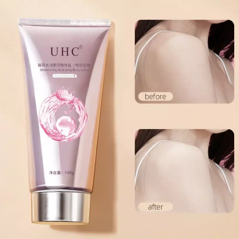 Uhc Instant Body White ning Cream verbessert die Mattheit aufhellende feuchtigkeit spendende Haut aufhellung, die für dunkle Haut geeignet ist