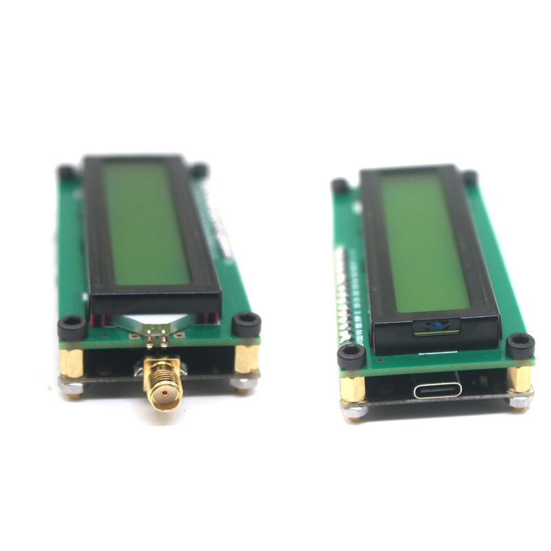 100Mhz-8Ghz AD8319 RF Power Meter 100Mhz-2.7G 24Bit ADC USB Type-C FOR Ham Radio Amplifier 868M 900M 915M 1.5G 5.8G Detector