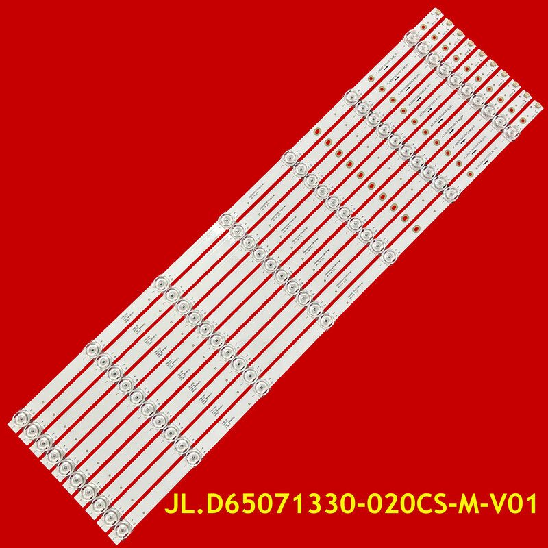 Tira de retroiluminação LED, 65K71, LC650RU1A, JL.D65071330-020CS-M-V01
