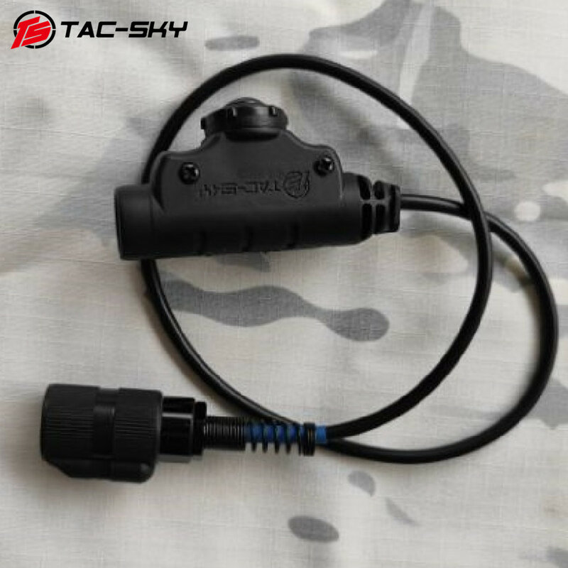 U94 V2 PTT Tactical Headset 6Pin u94 ptt Adapter for Z-TAC/TAC-SKY Headset Compatible with PRC 148 152 Walkie Talkie Dummy Model