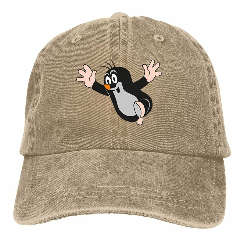 Krtek-gorras de béisbol con Logo para hombre, gorra con visera, sombreros de sombra para el sol, The Little Mole