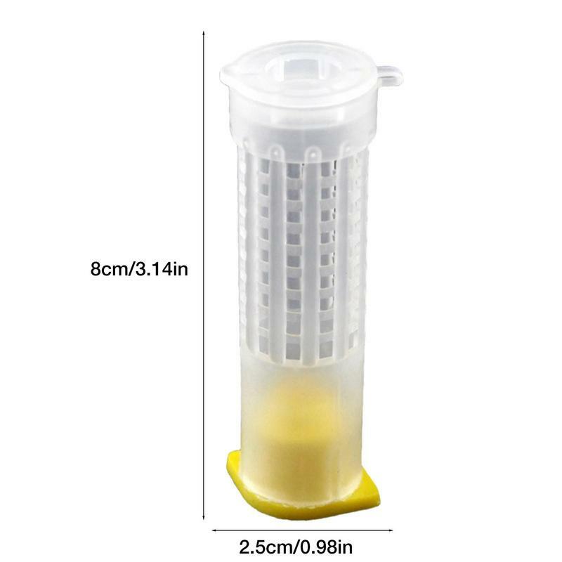 Queen Bee Cage Holder 10pcs Bee Equipment Bee Rearing Butler Cages Queen Cages For Bees Multi-functional Beekeeping Equipment
