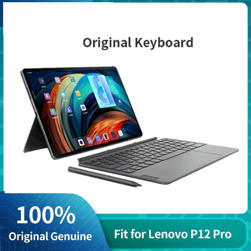 Keyboard magnetik Tab P12 Pro, papan ketik asli untuk Tab P12 Pro atau Pad Pro 12.6