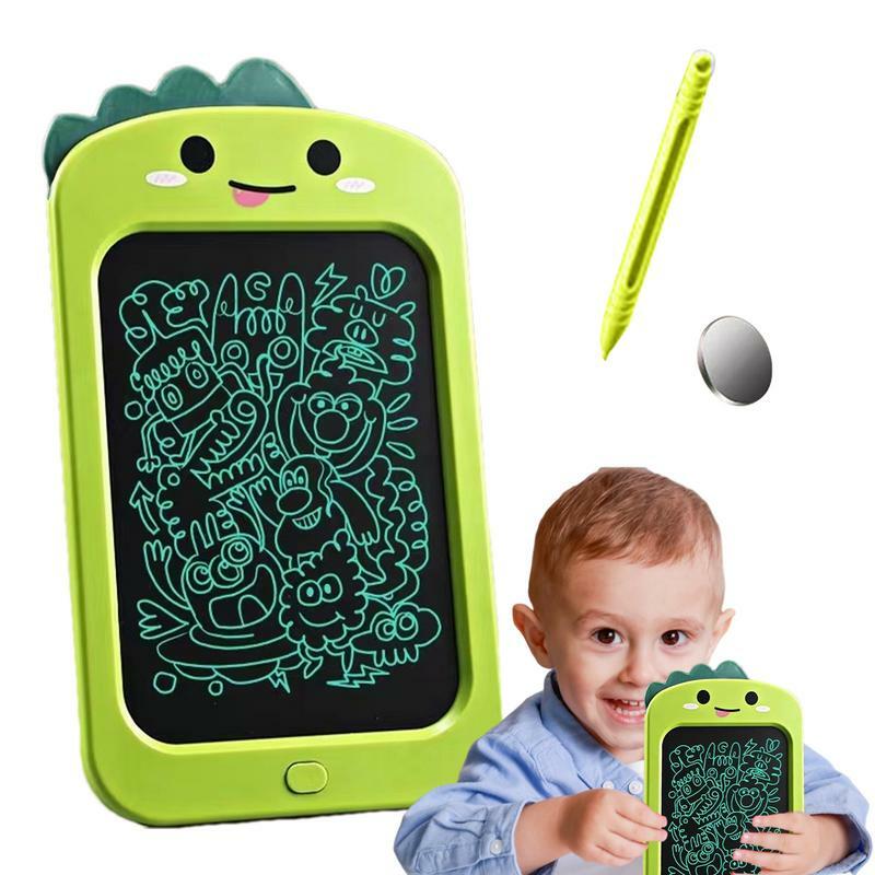 Детский планшет для письма, защита глаз, ЖК-планшеты для рисования для детей, стираемый многоразовый экран с блокировкой, работающий от батареи, для детей