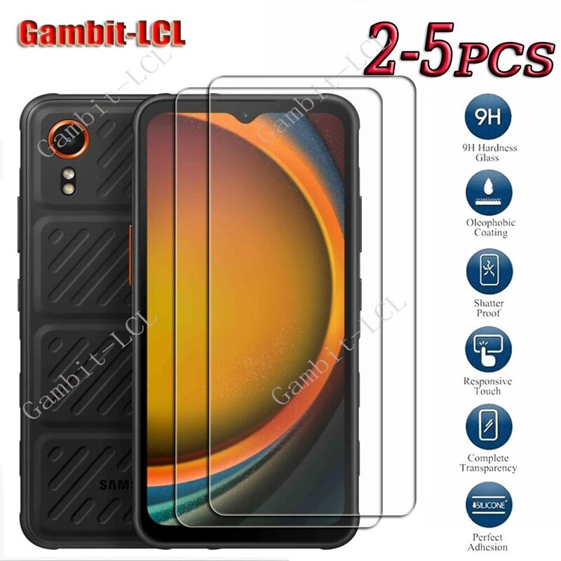 9H HD Original Tempered Glass For Samsung Galaxy XCover7 6.6 GalaxyXCover7 XCover 7 Screen Protection Protector Cover Film Cover