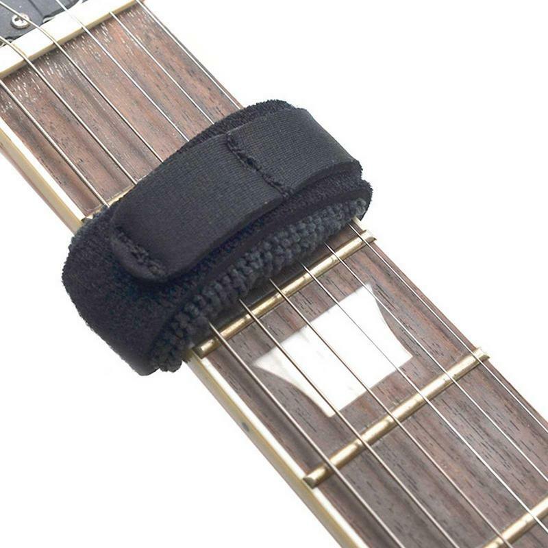 String Mute Damener para guitarra, reduzir a vibração indesejada, eliminar o ruído indesejado, Fret Wrap, guitarra