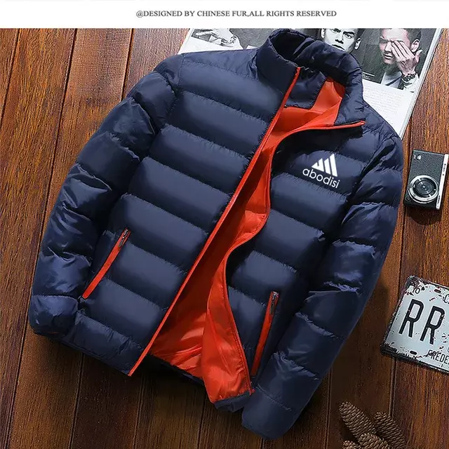 남성용 야외 사이클링 지퍼 스포츠웨어 다운 재킷, 인기 판매 브랜드 재킷, 2023 겨울 신상 스타일