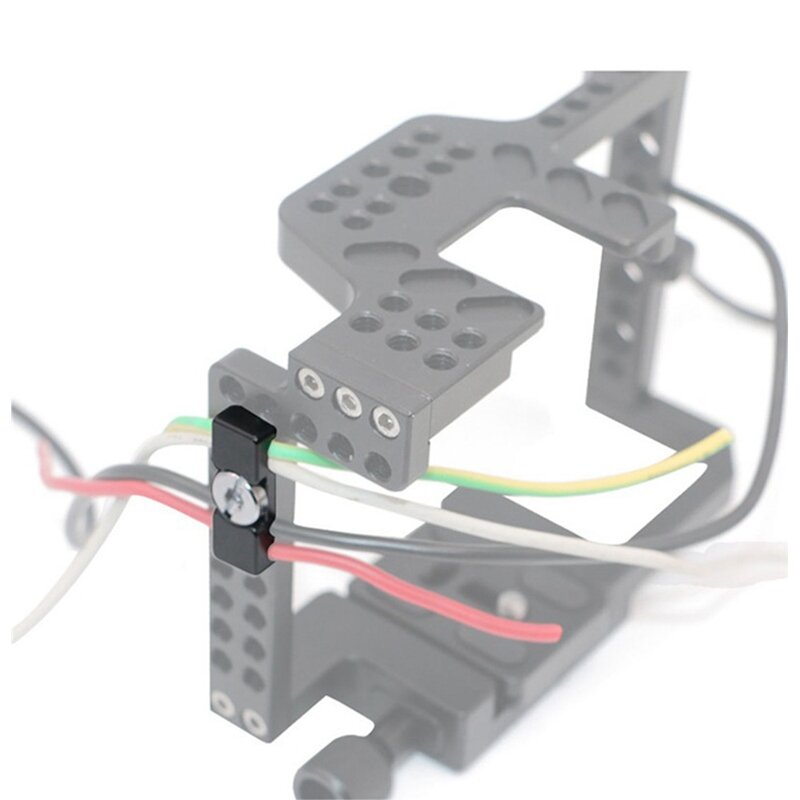 Abrazadera de Cable para organizador Compatible, abrazadera de bloqueo para cámara DSLR, Kit de jaula, accesorios de placa en L