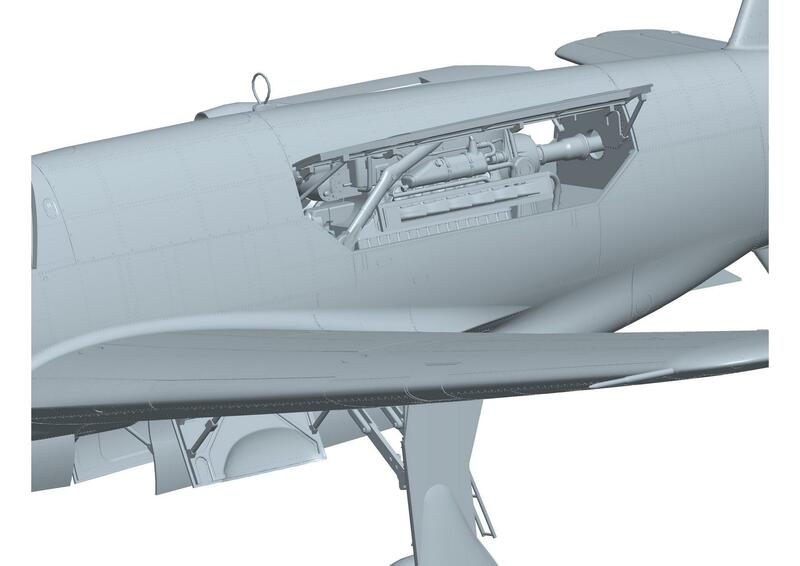 Hk Modell 01 e08 1/32 Maßstab machen 335 ein Jagdbomber (Plastik modell)
