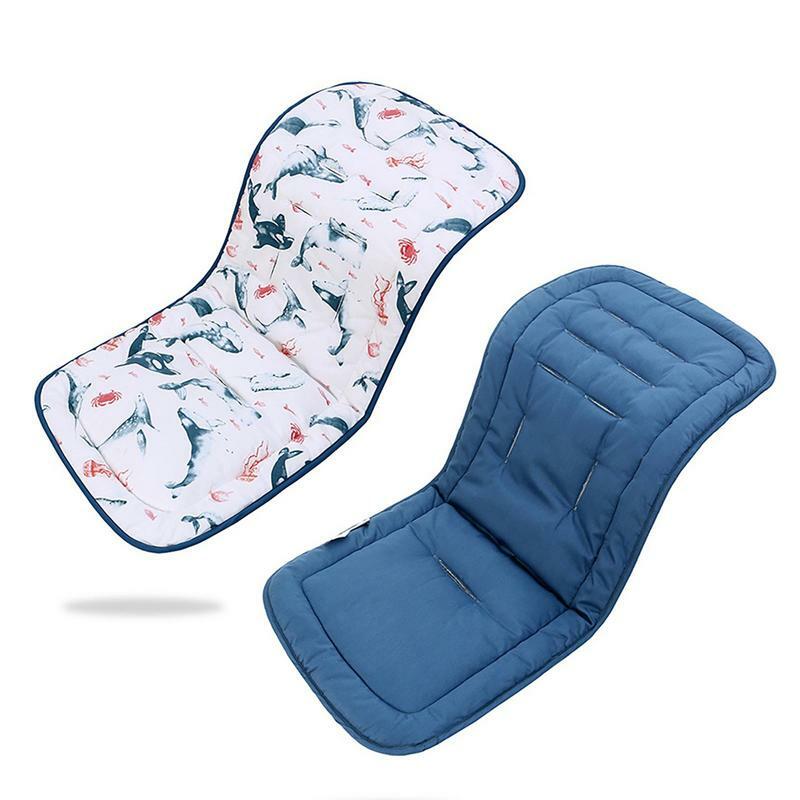 Wkładki do fotela dla malucha chłodzące poduszka do wózka odwracalne podstawka chłodząca do wózków i wysokie krzesełka