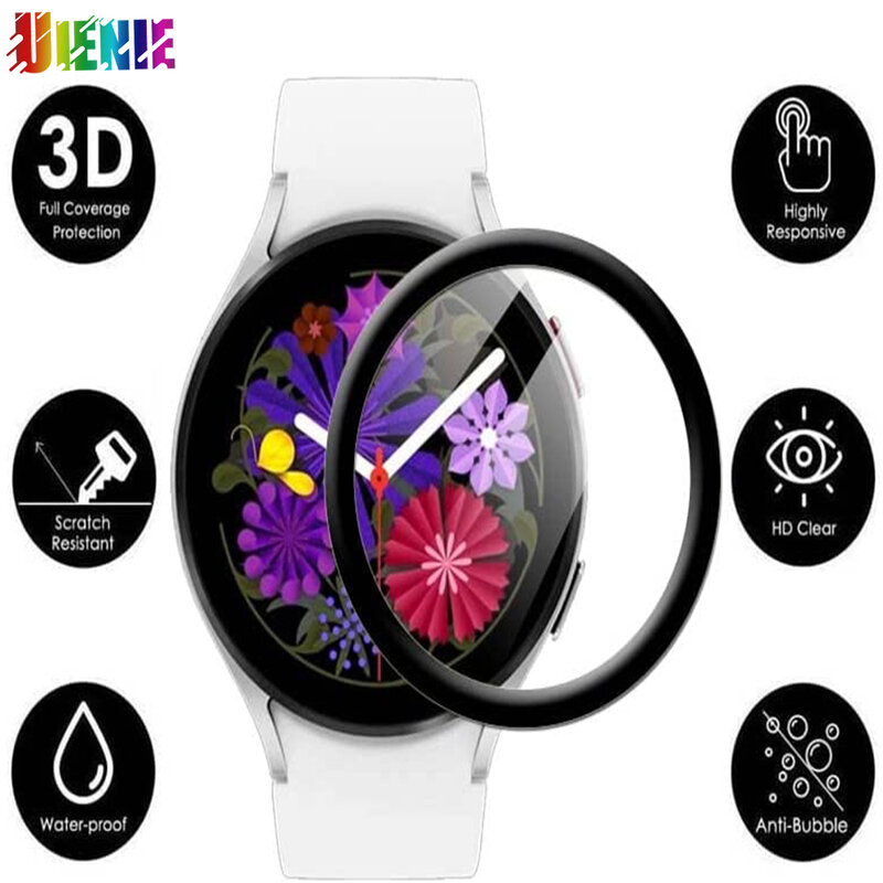 3D Gebogen Rand Beschermende Film Smart Horloge Beschermende Film Full Screen Protector Cover Film Voor Samsung Galaxy Watch5 44Mm/40Mm
