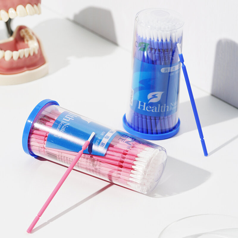 Applicator Stick Oral Dental Applicator Adhesive Long Hair Brush Does Not Lose Hair Applicator Fluoride Brush Dental Materials D