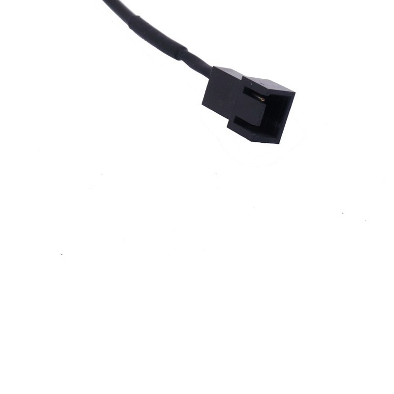 Computador Fan cabo adaptador, USB para 4Pin ou 3Pin, conector de alimentação, 5V a 12V, 30cm