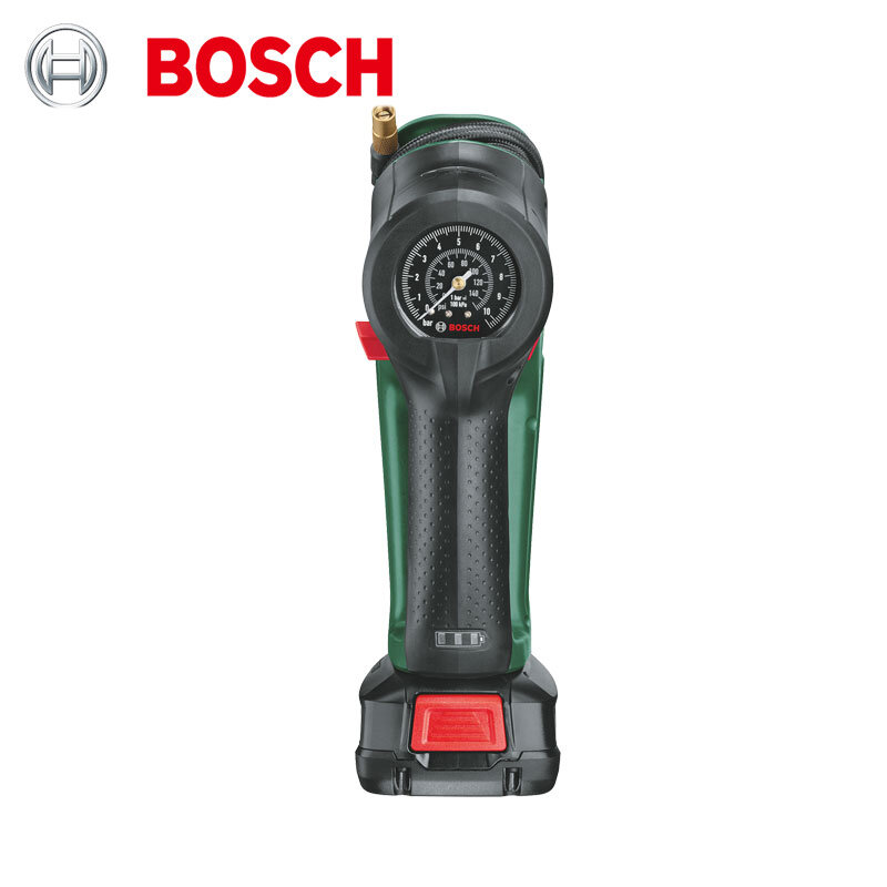 Bosch-bomba de inflado eléctrica Universal con luz LED, Inflador de neumáticos portátil inalámbrico para coche, motocicleta, bicicleta, uso doméstico