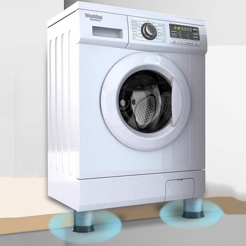 Thuis Anti Slip Stabilisator Bankkast Wasmachine Voeten Pads Versteviging Pad Droger Ondersteuning Wasmachine