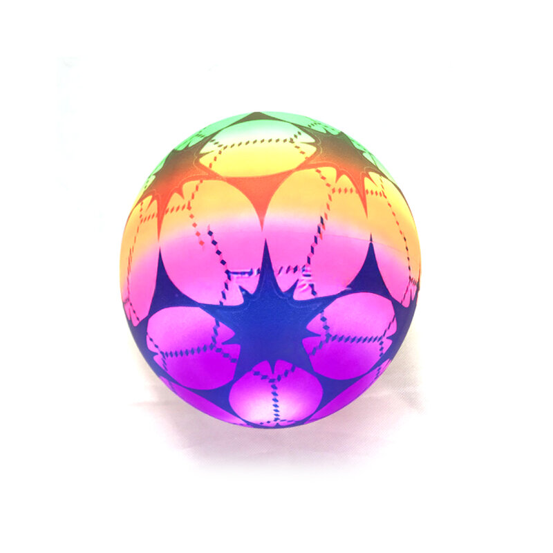Ballon de plage simple et gonflable pour adultes et enfants, jouets aquatiques, accessoires de jeu, volley-ball à motifs colorés