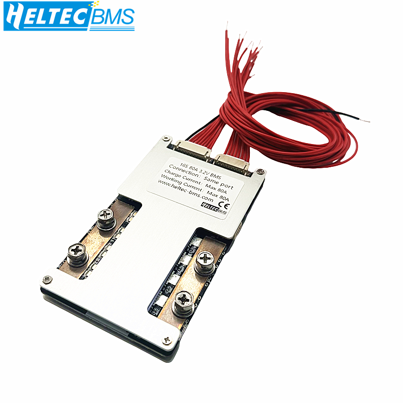 Heltecbms-placa de proteção da bateria de lítio Ternery, placa equilibrada, 10S a 16S, 36V, 48V, 60V, 12S, 13S, 14S, 80A, 100A, 120A, 160A