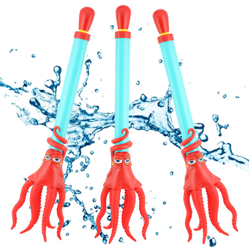 Children Water Shooter Water Toy Funny Octopus Water Blaster For Holiday Summer Outdoor Beach Swimming Sand Water Toy